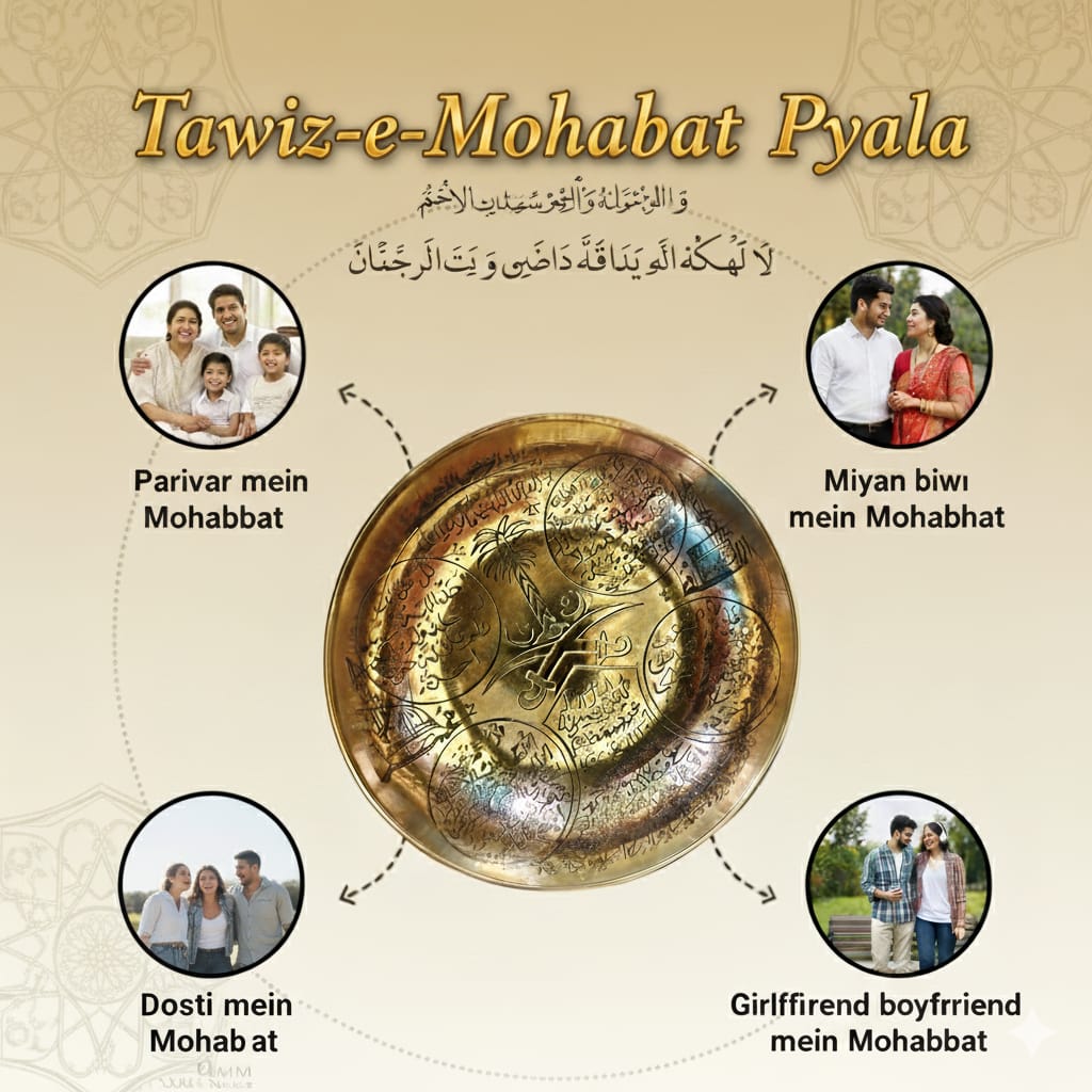 Tawiz-e-Mohabbat pyala: (Amulet of Love)